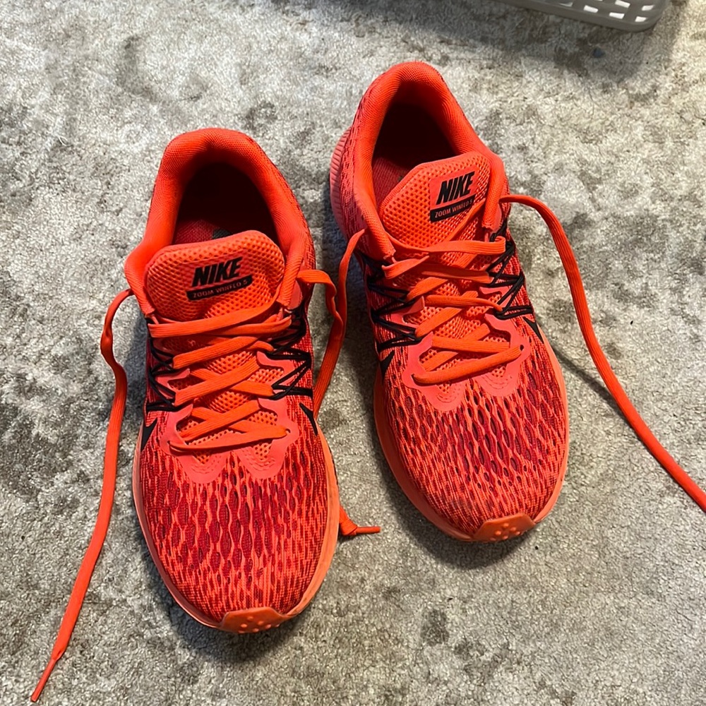 Nike red sneakers